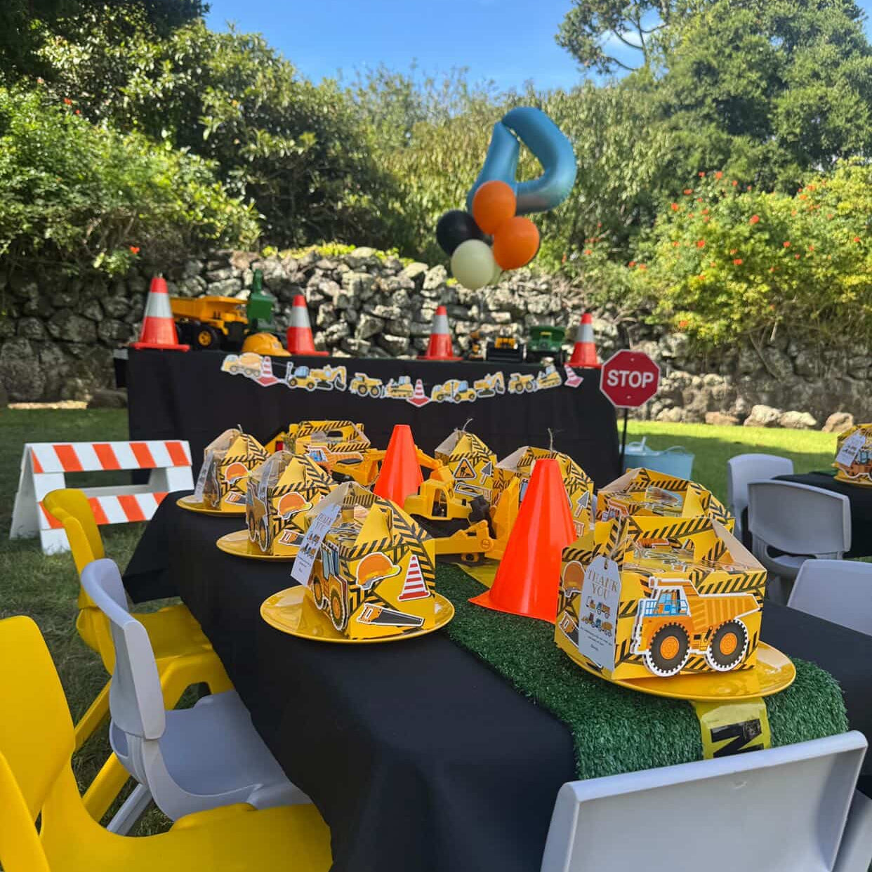 Digging It: A High-Vis Construction Birthday Bash!