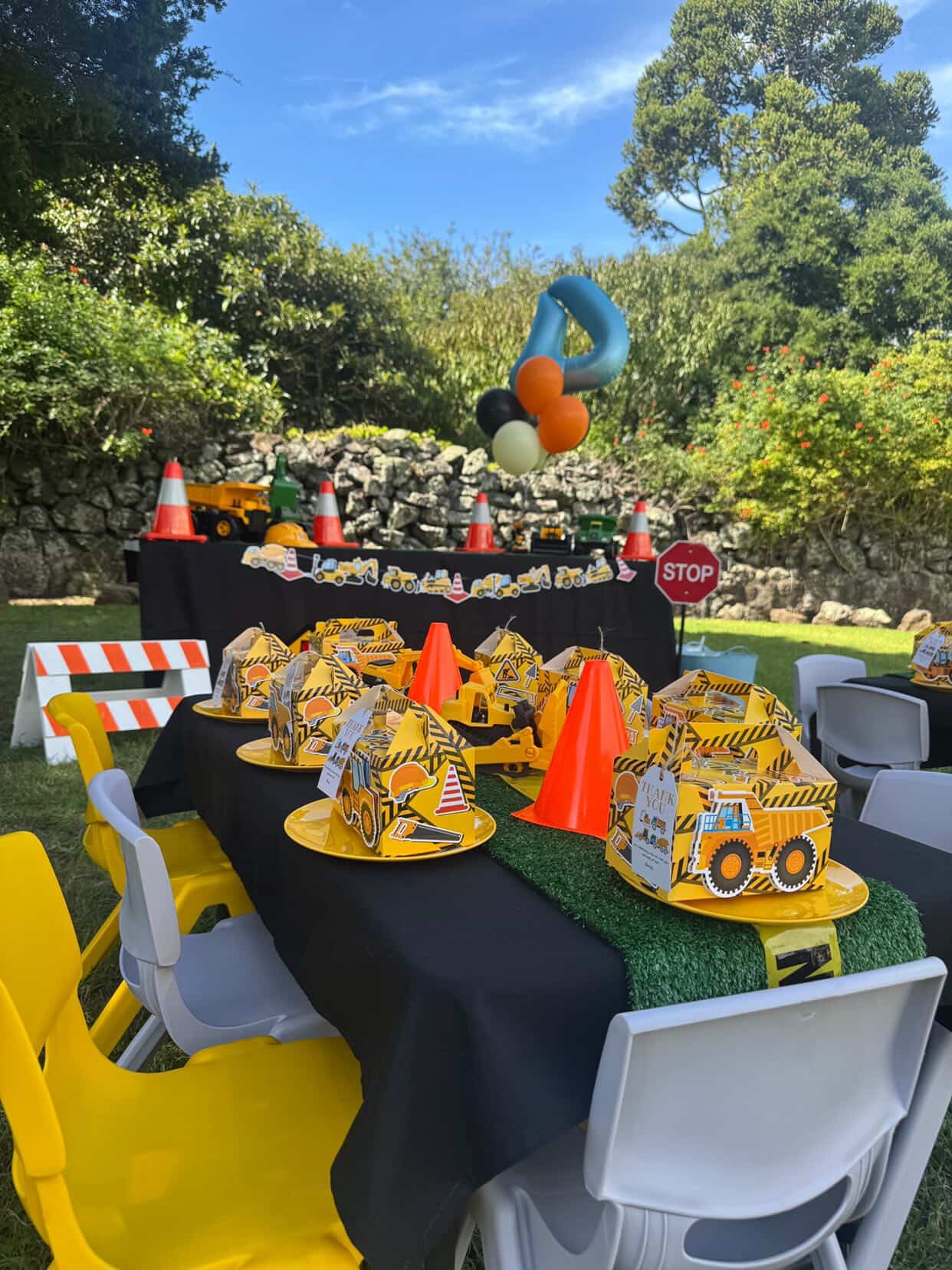 Digging It: A High-Vis Construction Birthday Bash!